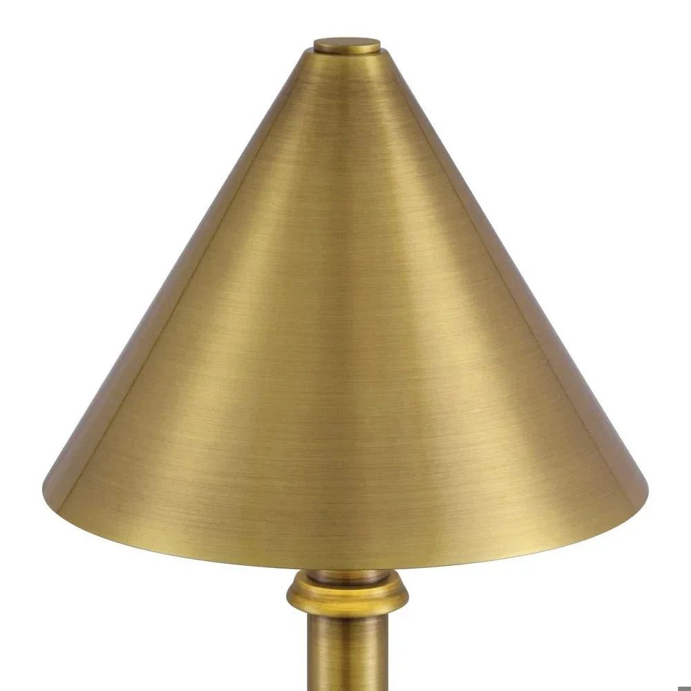 Traipse Rechargeable Cordless Table Lamp - LOOMLAN - Currey & Co - Table Lamps