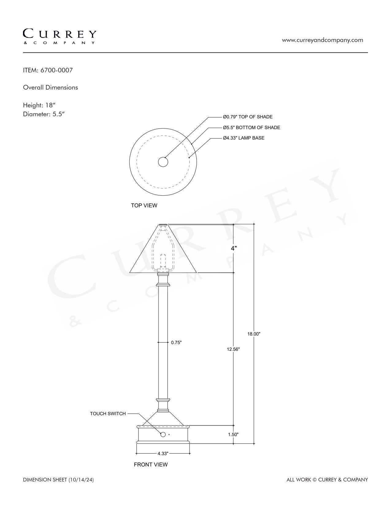 Traipse Rechargeable Cordless Table Lamp