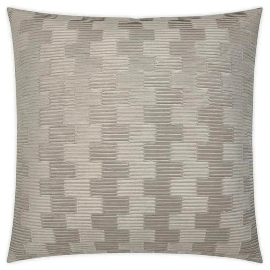 Treble Putty Solid Tan Large Throw Pillow Insert - LOOMLAN - D.V. Kap - Throw Pillows