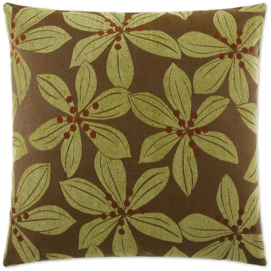 Tropical Leaf Green Throw Pillow With Insert - LOOMLAN - D.V. Kap - Throw Pillows