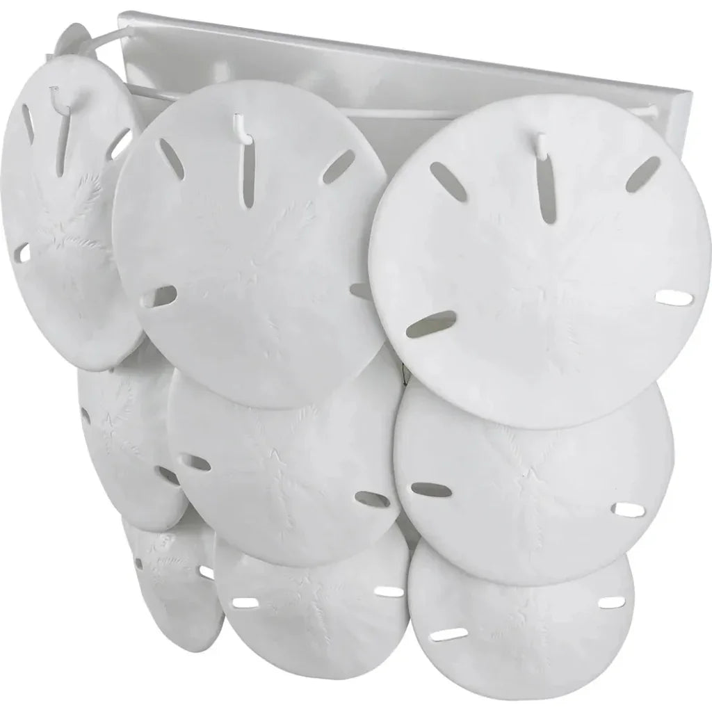 Tulum White Wall Sconce - LOOMLAN - Currey & Co - Wall Sconces