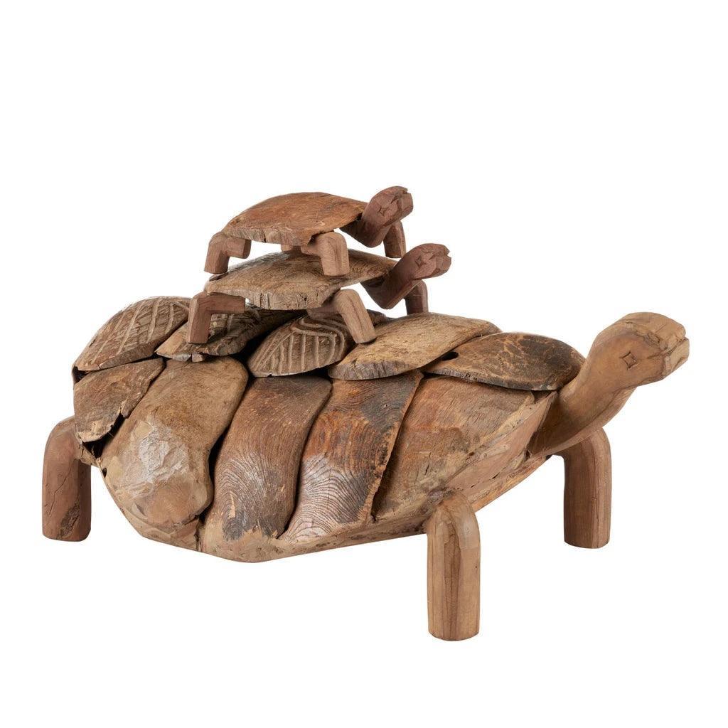 Turtle Set of 3 - LOOMLAN - Currey & Co - Statues & Sculptures