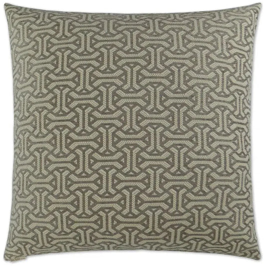 Twist & Shout Mink Grey Throw Pillow Insert - LOOMLAN - D.V. Kap - Throw Pillows