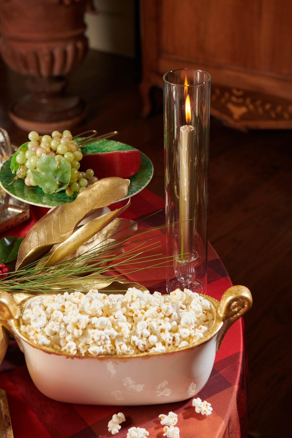 Two Piece Cylindrical Shape Candleholder 4PC