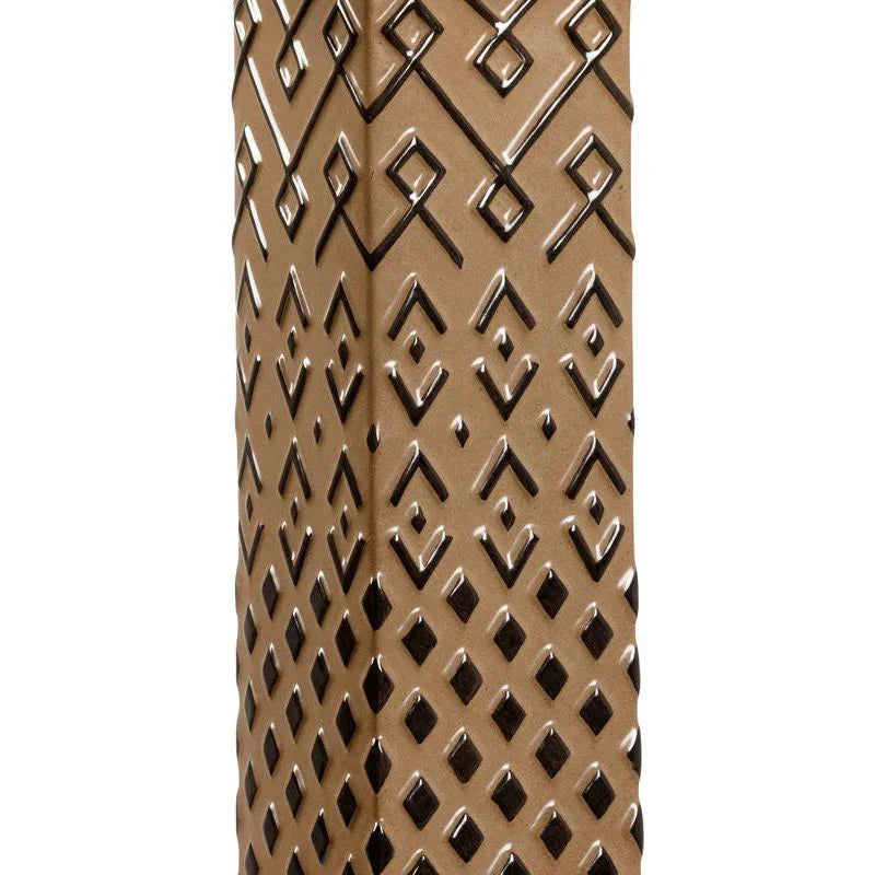 Wildwood Ujamaa Square Base Brown Table Lamp