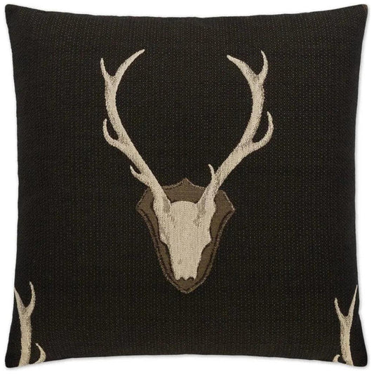 Uncle Buck Black Large Throw Pillow Insert - LOOMLAN - D.V. Kap - Throw Pillows