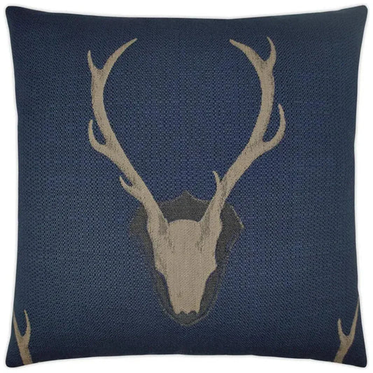 Uncle Buck Navy Large Throw Pillow Insert - LOOMLAN - D.V. Kap - Throw Pillows