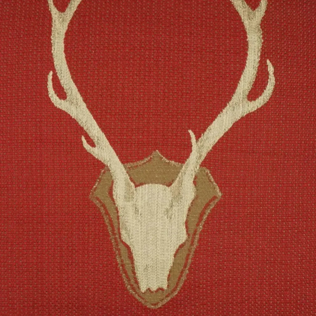 D.V. Kap Uncle Buck Red Throw Pillow With Insert