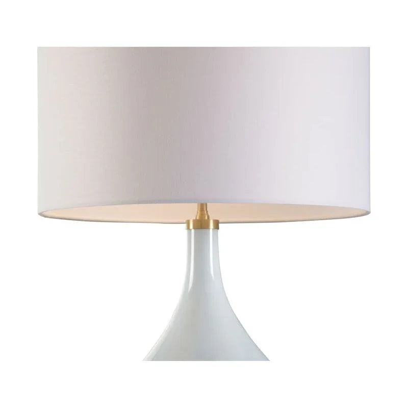 Chelsea House Underhill Blue Ceramic Glaze Finish Table Lamp