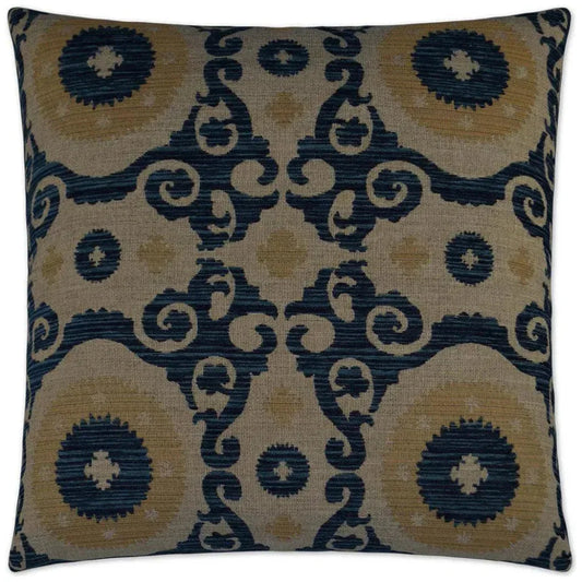 Utah Sapphire Blue Throw Pillow With Insert - LOOMLAN - D.V. Kap - Throw Pillows