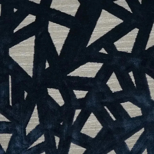 Veleri Indigo Abstract Navy Large Throw Pillow Insert - LOOMLAN - D.V. Kap - Throw Pillows