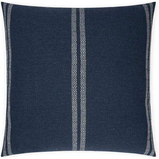 Vendella Navy Global Navy Large Throw Pillow Insert - LOOMLAN - D.V. Kap - Throw Pillows