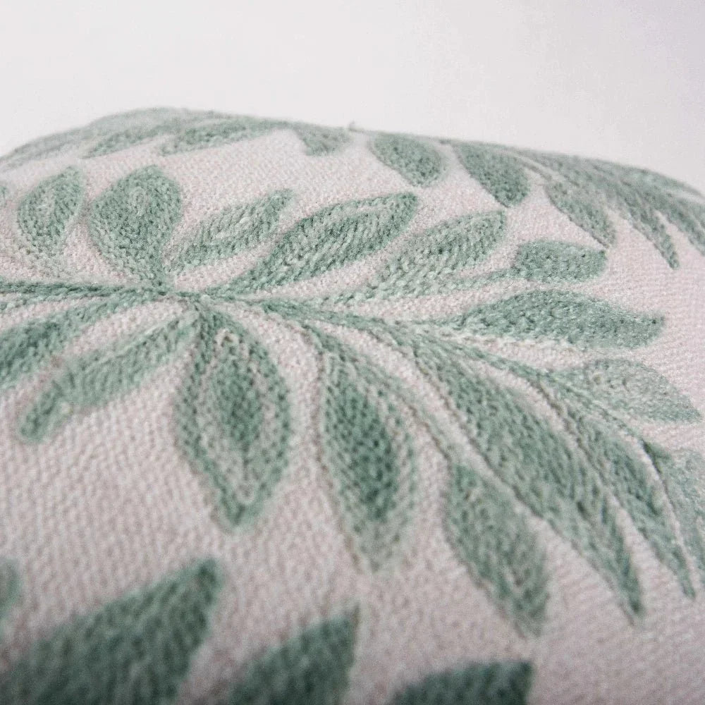 Vera Botanical Lumbar Outdoror Pillow-Outdoor Pillows-LOOMLAN-LOOMLAN