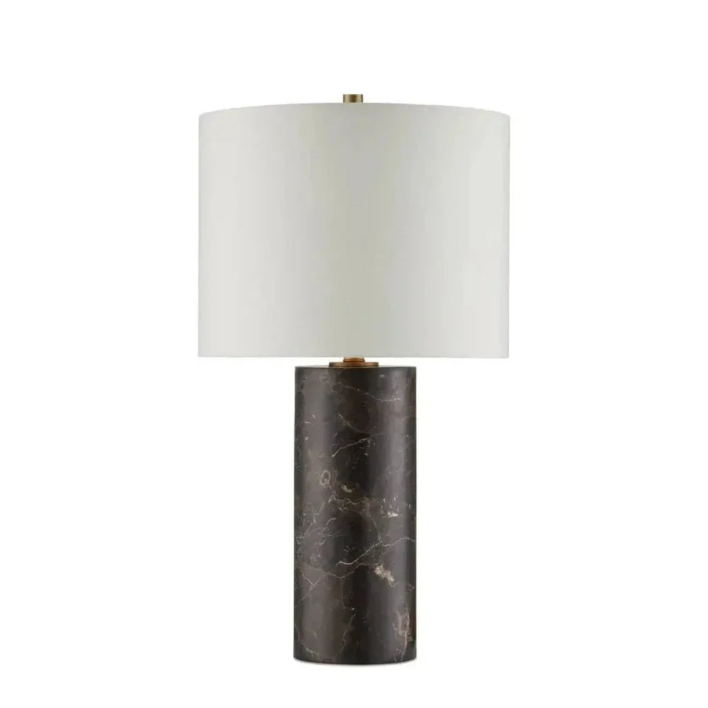 Vespera Brown Modern Design Table Lamp - LOOMLAN - Currey & Co - Table Lamps