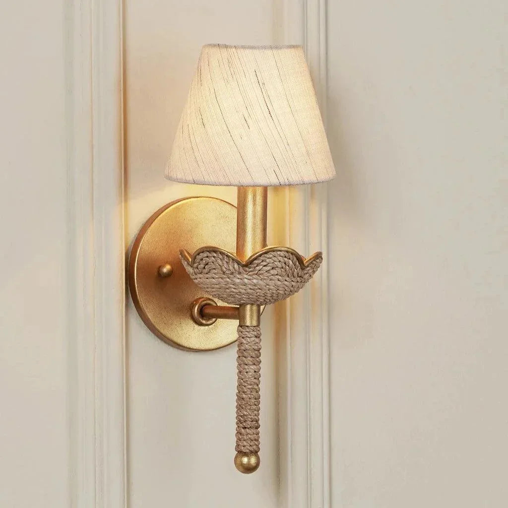 Vichy Wall Sconce - LOOMLAN - Currey & Co - Wall Sconces