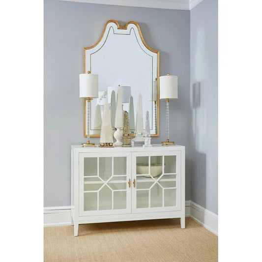 Victoria Hall Metalic Gold Framed Wall Mirror - LOOMLAN - Chelsea House - Wall Mirrors