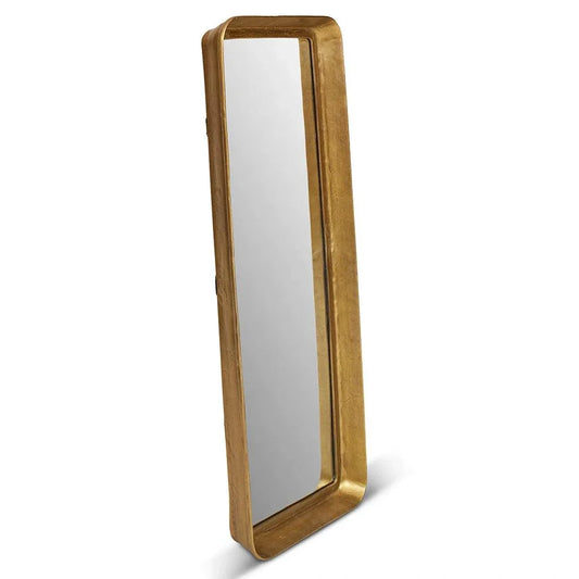 Vinod Reclaimed Aluminum Wall Mirror - LOOMLAN - Urbia - Wall Mirrors