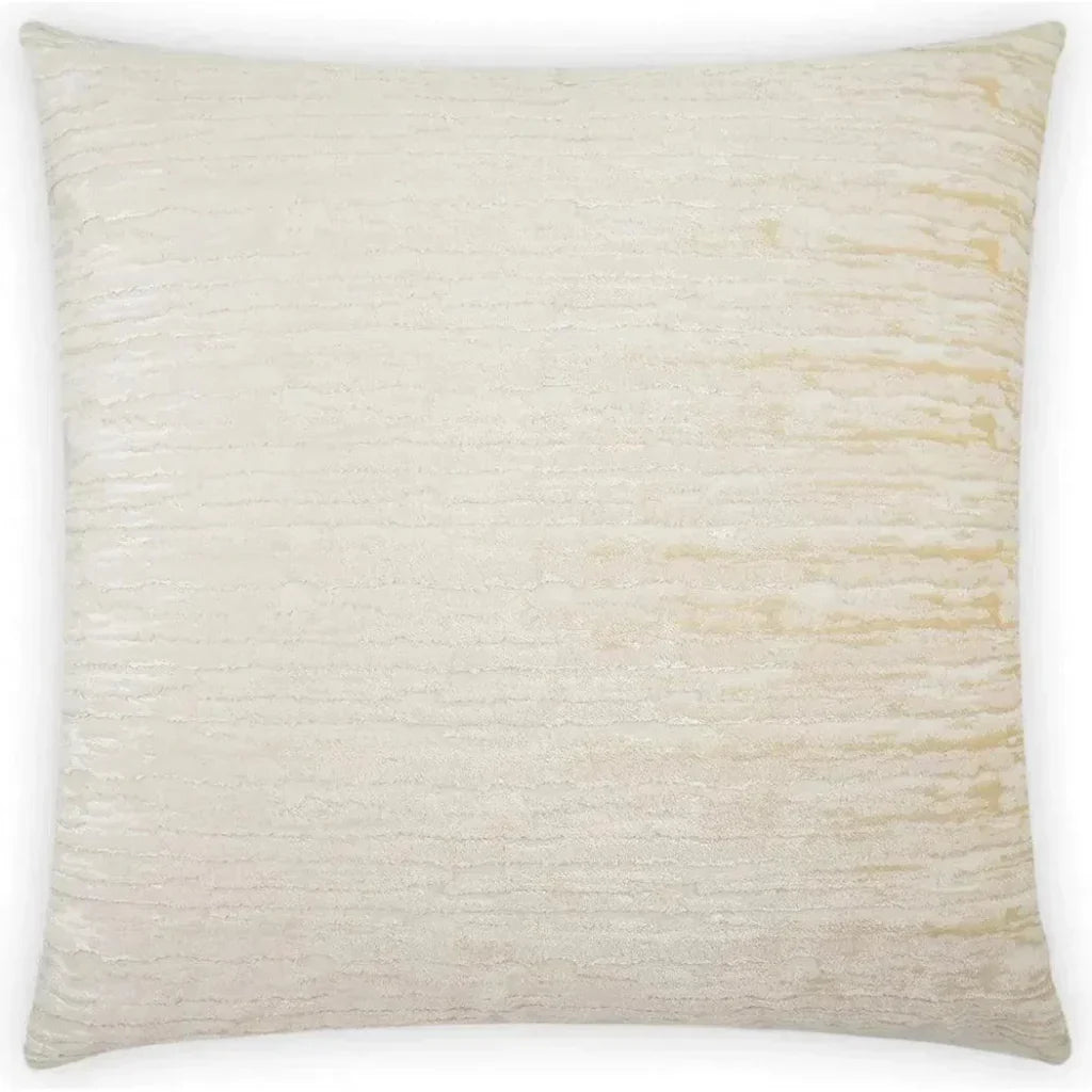Wake Ivory Throw Pillow With Insert - LOOMLAN - D.V. Kap - Throw Pillows