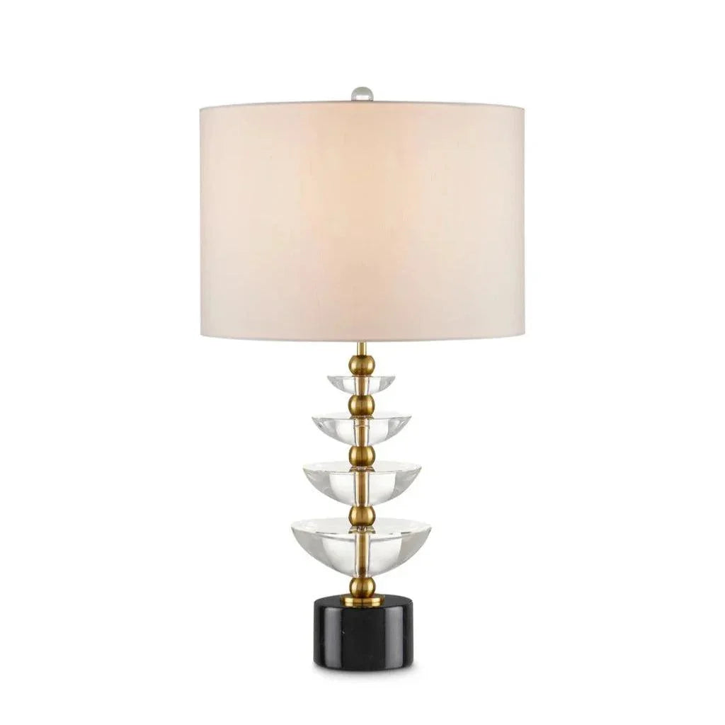 Waterfall Table Lamp - LOOMLAN - Currey & Co - Table Lamps