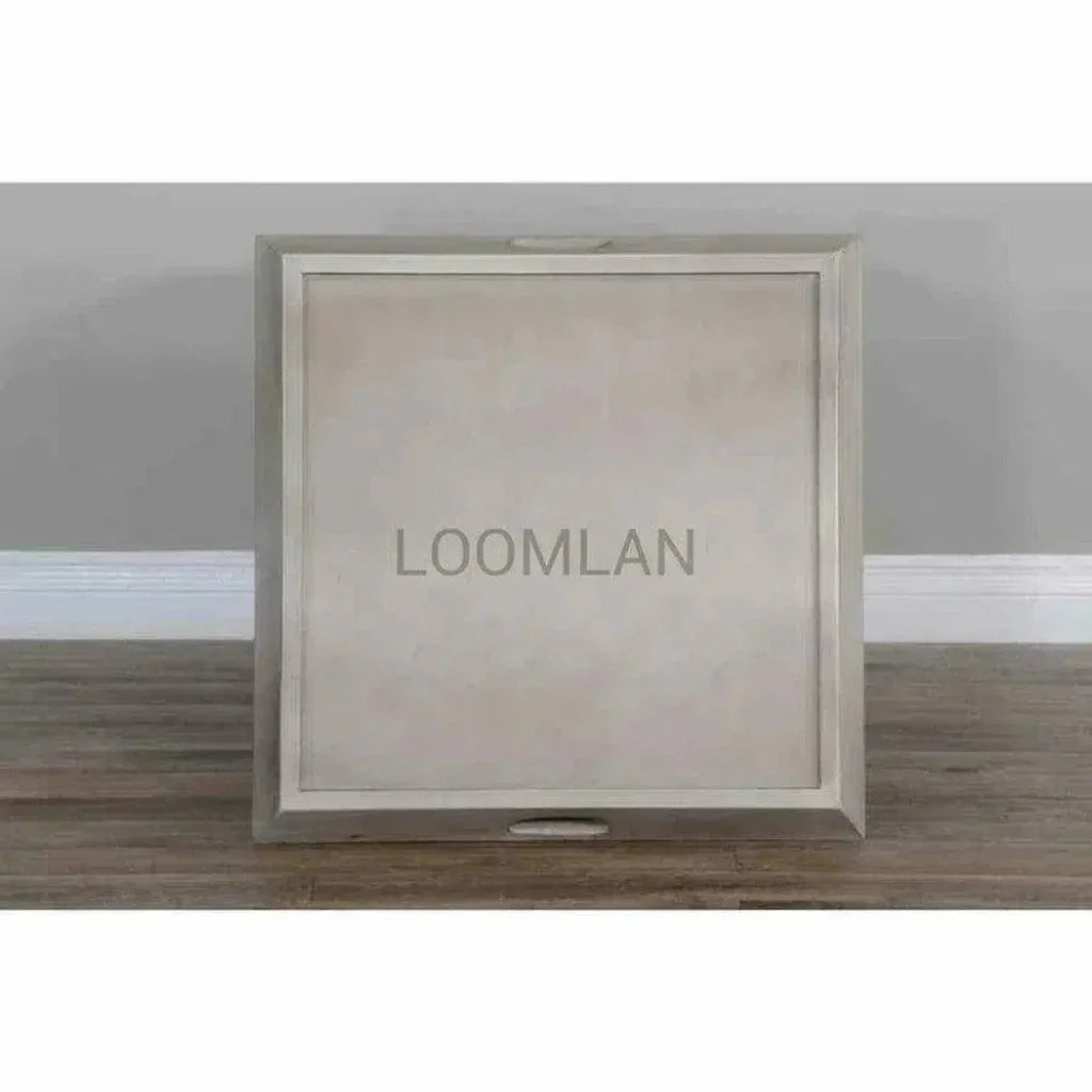 Westwood Taupe Ottoman Tray - LOOMLAN - Sunny D - Trays