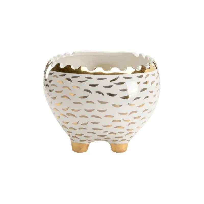 Whimsical Hedgehog Shaped Ceramic Bowl - LOOMLAN - Chelsea House - Boxes & Bowls