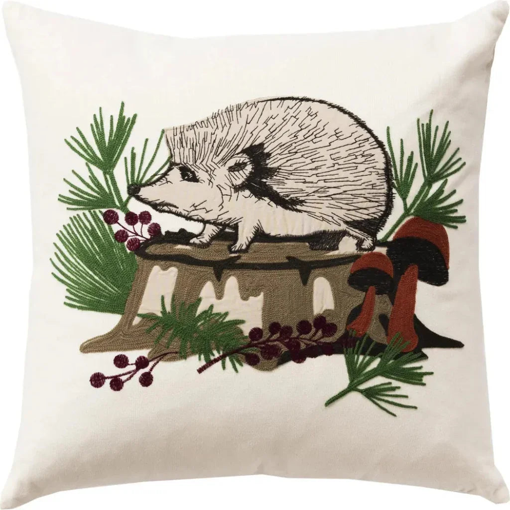 White Christmas Throw Pillow Down Insert Betty - LOOMLAN - LOOMLAN - Throw Pillows