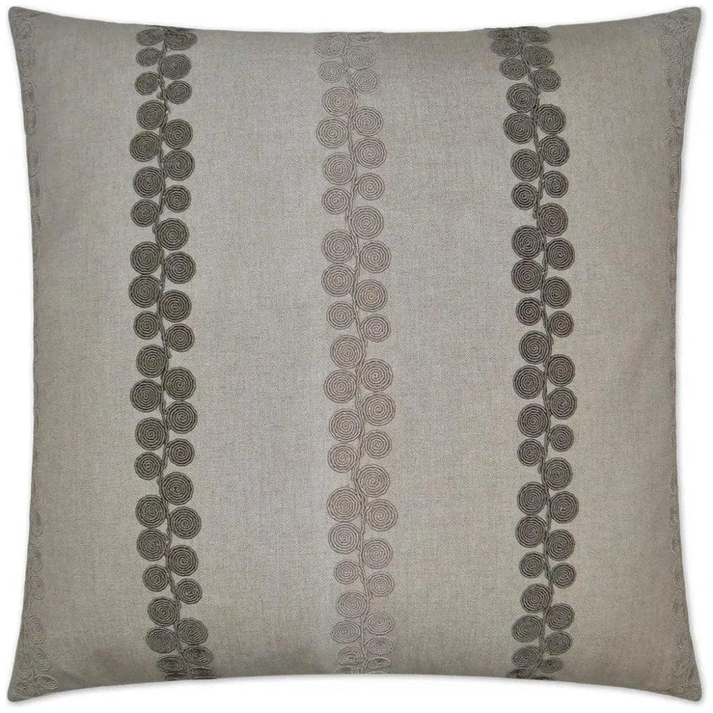 Whitefield Brown Throw Pillow With Insert - LOOMLAN - D.V. Kap - Throw Pillows