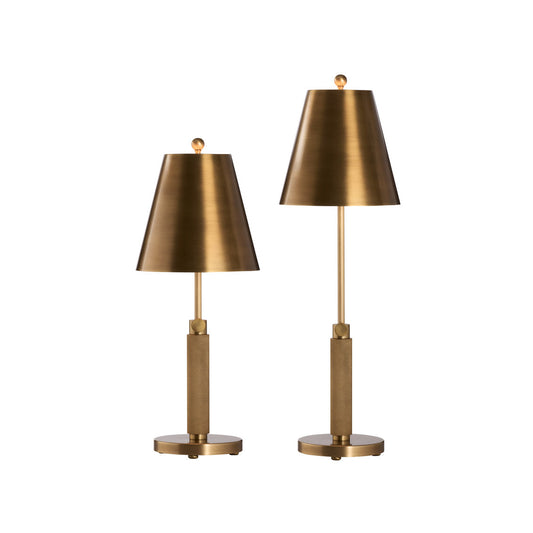 Woodbury Antique Brass Finish Table Lamp