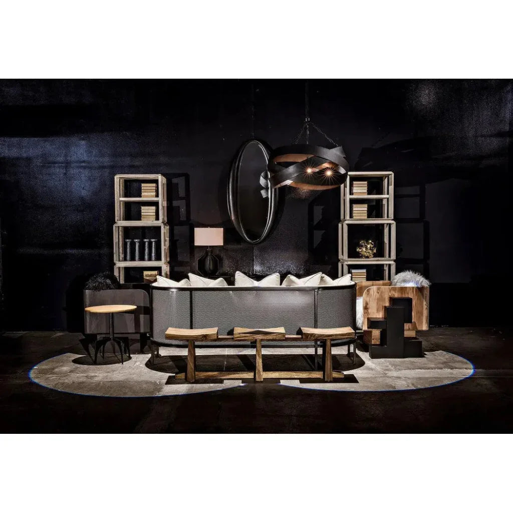 Woolsey Wood Black Vertical Mirror - LOOMLAN - Noir - Wall Mirrors