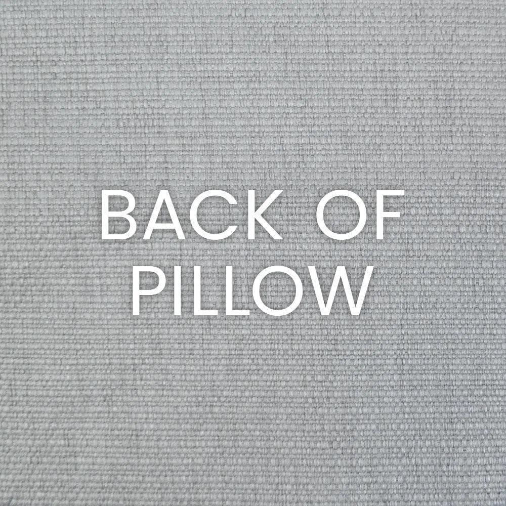 Woven Path Stripes Slate Blue Large Throw Pillow Insert - LOOMLAN - D.V. Kap - Throw Pillows