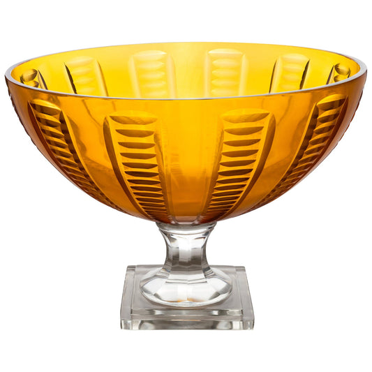 York Collection Glass Footed Bowl