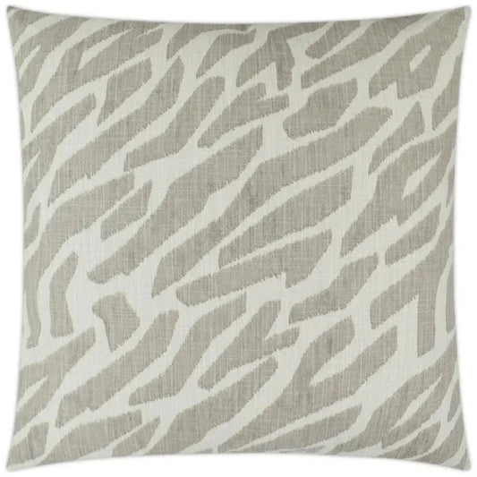 Zany Flint Brown Throw Pillow With Insert - LOOMLAN - D.V. Kap - Throw Pillows