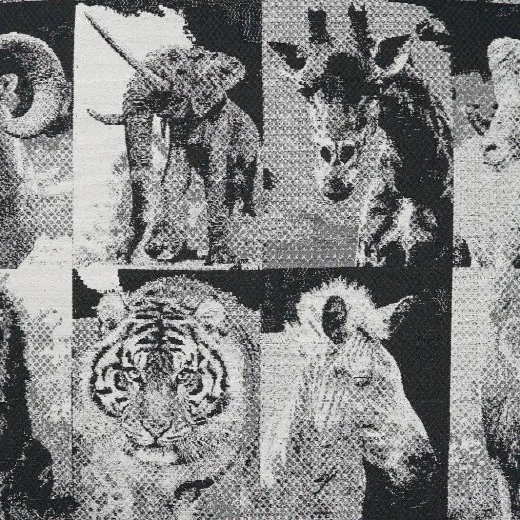 Zoology Black Throw Pillow With Insert - LOOMLAN - D.V. Kap - Throw Pillows