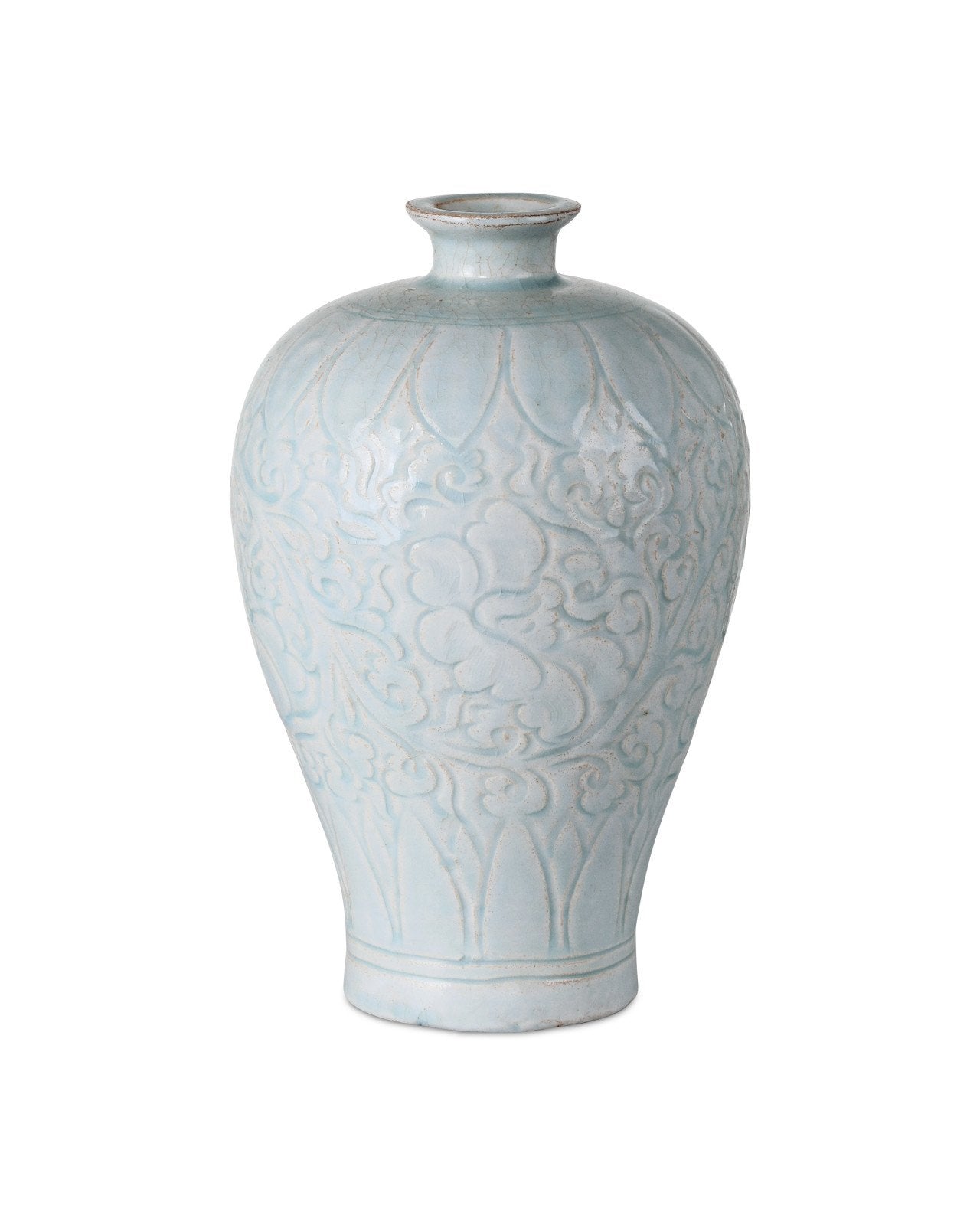 Nanjing Light Blue Porcelain Vase (Set of 2)
