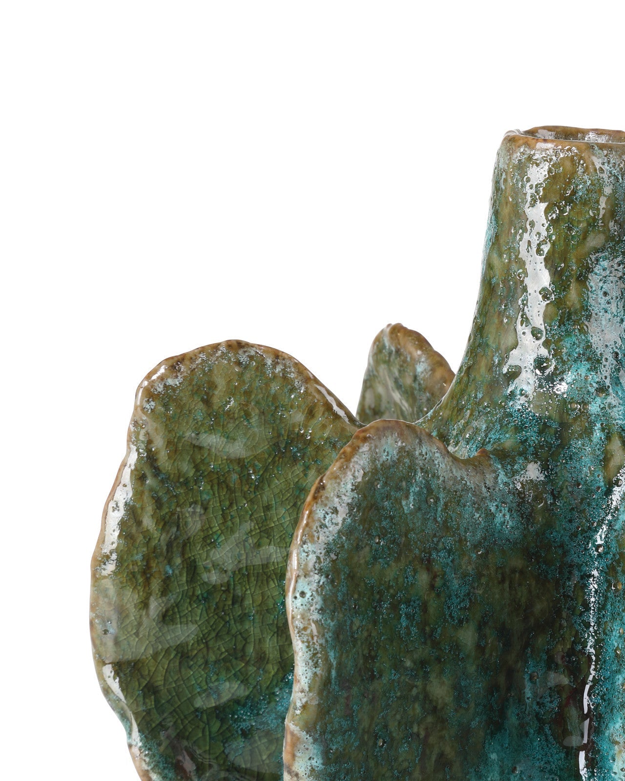 Urbano Green Porcelain Vase (Set of 2)