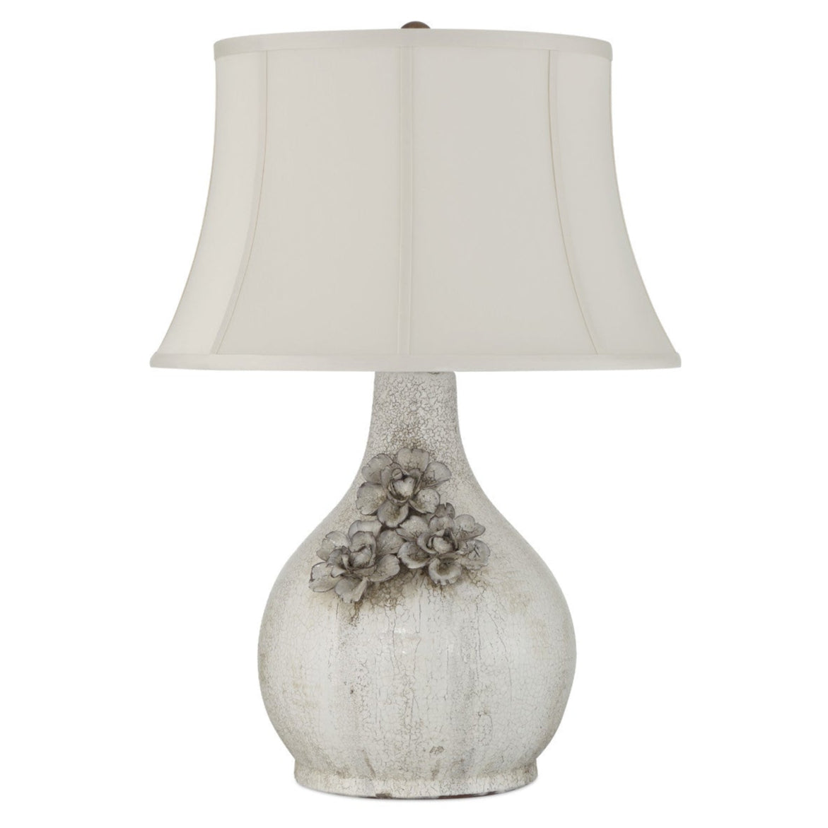 Attar White Ceramic Table Lamp