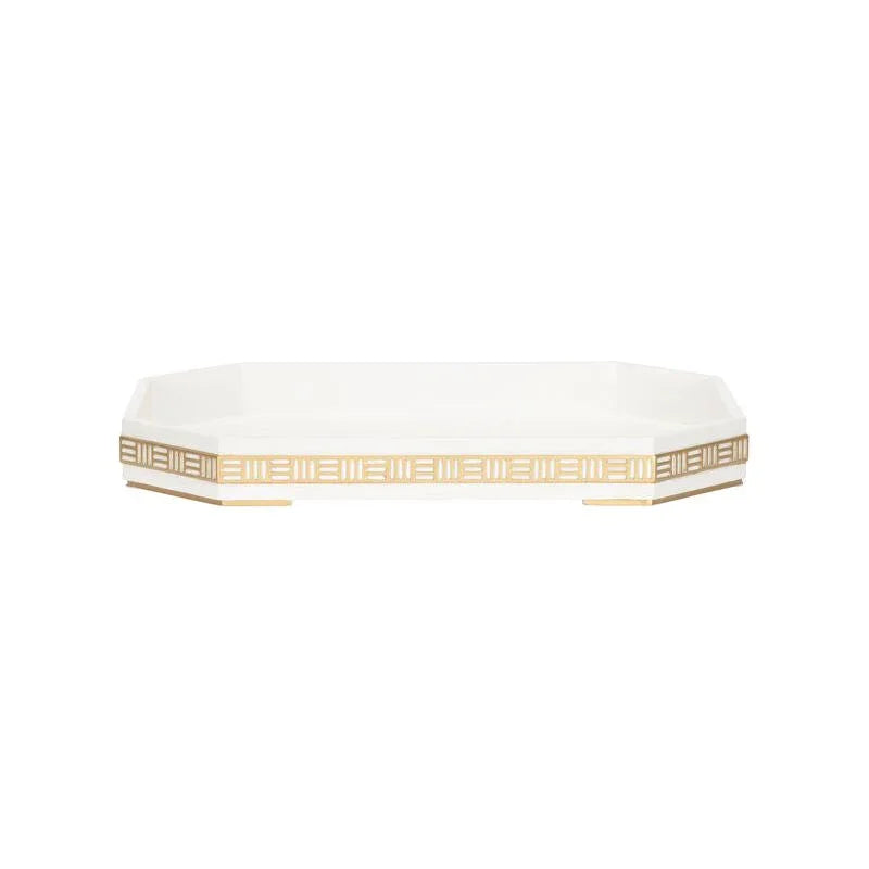 Ambrose Exquisite Designed Rectangular Tray - LOOMLAN - Chelsea House - Trays