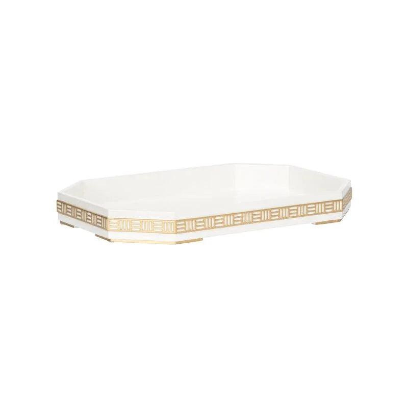 Ambrose Exquisite Designed Rectangular Tray - LOOMLAN - Chelsea House - Trays
