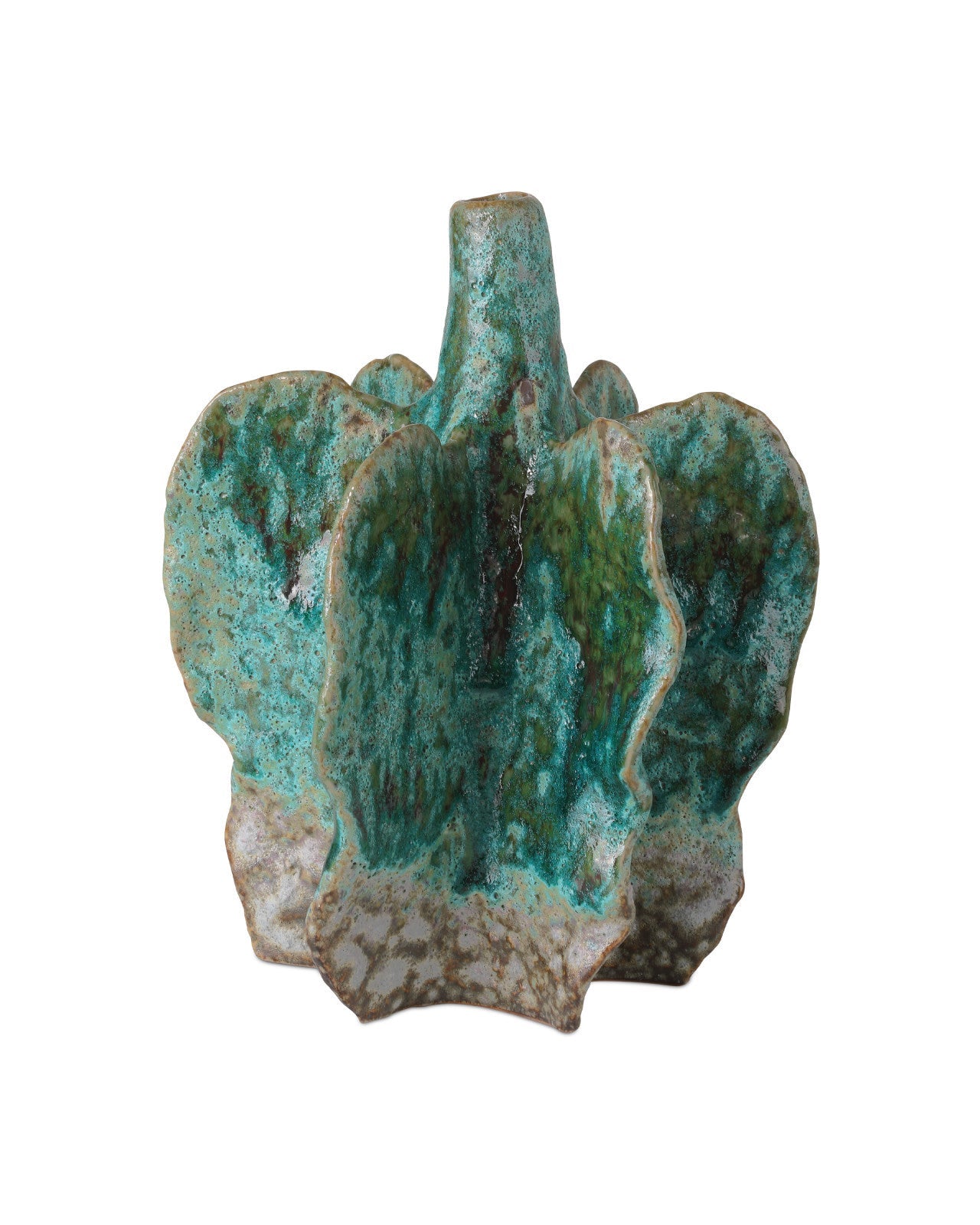 Urbano Green Porcelain Vase (Set of 2)