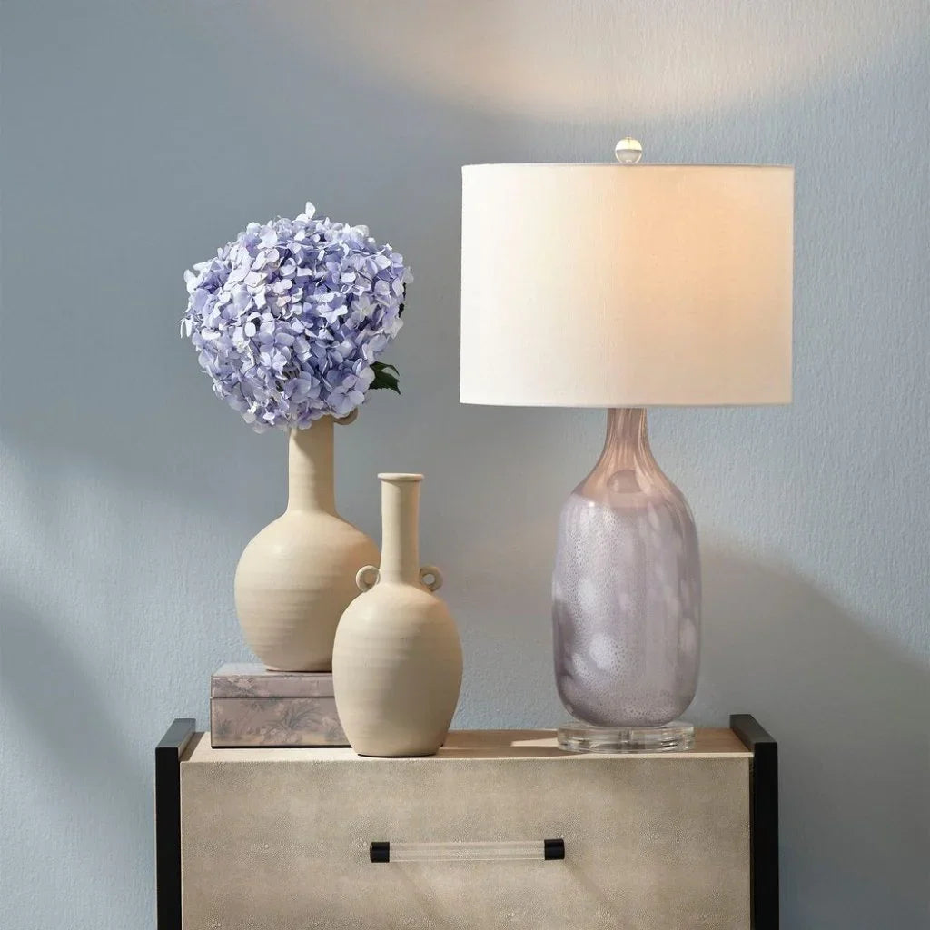 Babar Handcrafted Beige Ceramic Vase