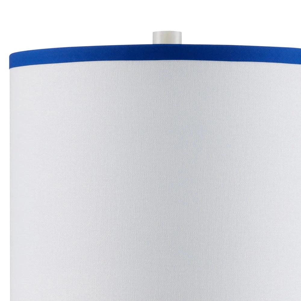 Beryl Composite Swirl Finish Table Lamp - LOOMLAN - Currey & Co - Table Lamps