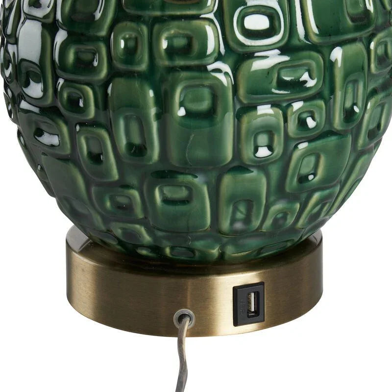 Betty Ceramic Made Table Lamp - LOOMLAN - Wildwood - Table Lamps