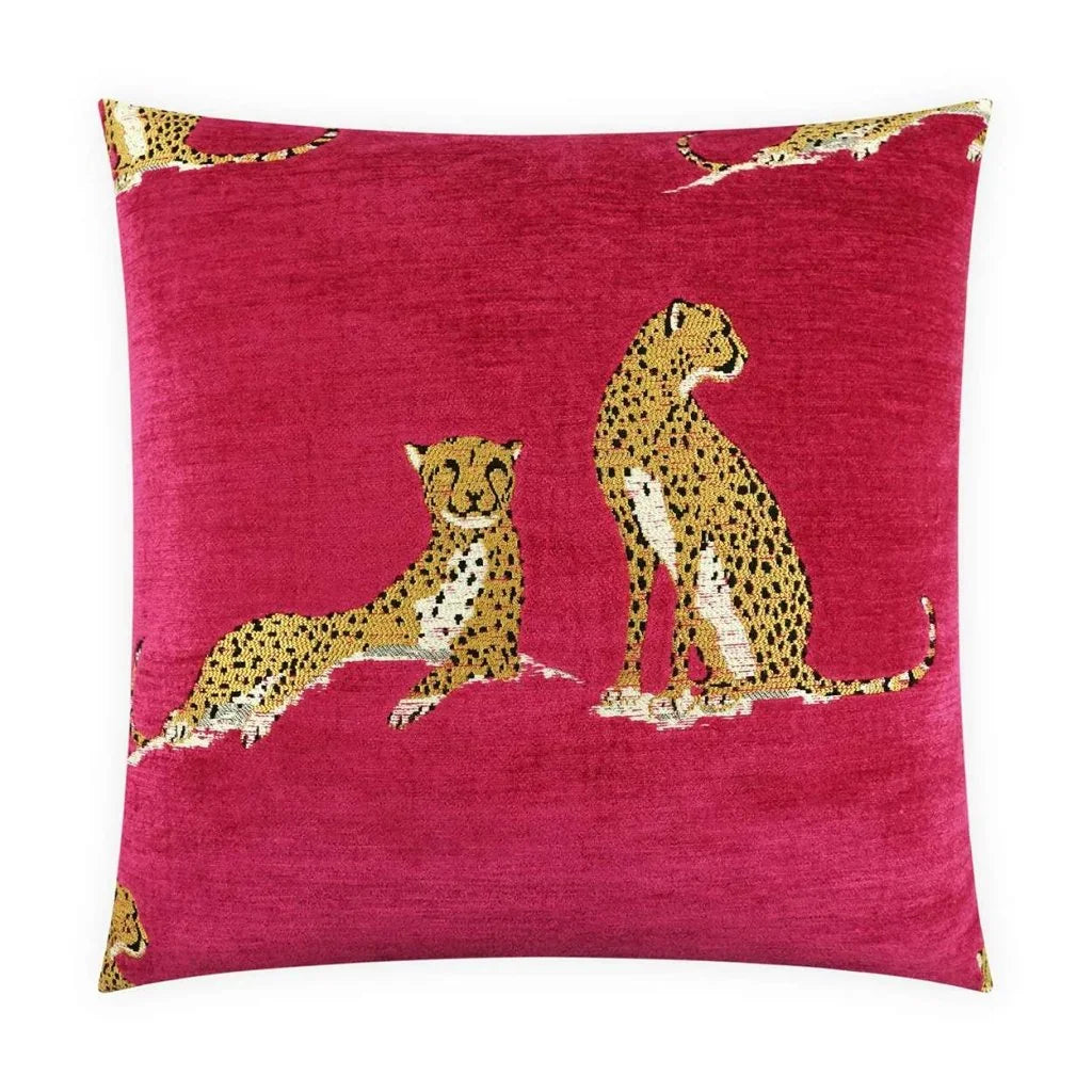 Big Iris Handmade Cotton Throw Pillow - LOOMLAN - D.V. Kap - Throw Pillows