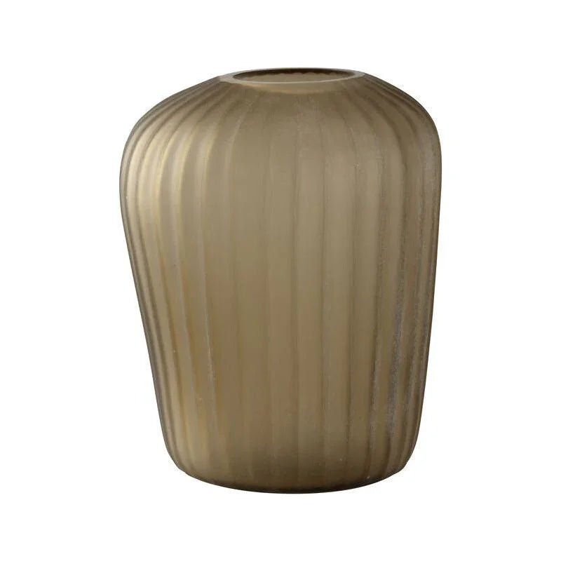 Blanford Smokey Glass Vase - LOOMLAN - Chelsea House - Vases & Jars