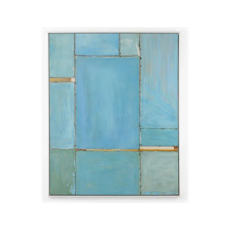Blue Mood Universal Beauty Oil Painting Artwork-Framed Wall Art-Wildwood-LOOMLAN