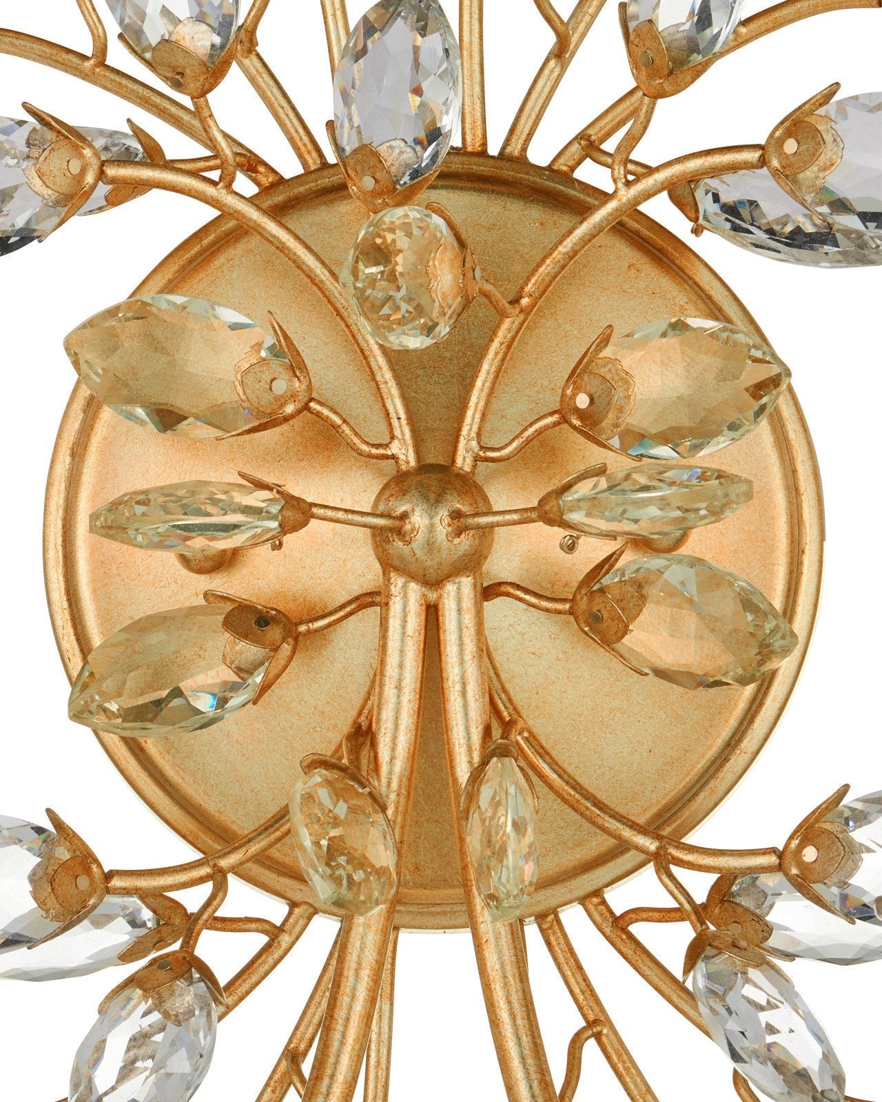 Forget-Me-Not Metal Wall Sconce