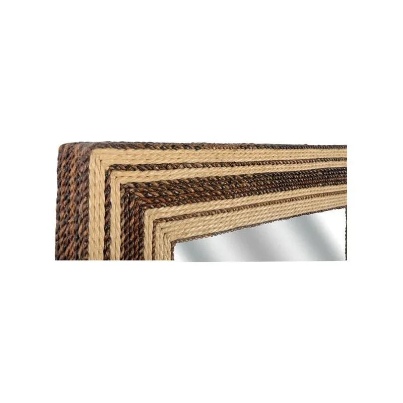 Calayan Soft Brown Framed Floor Mirror-Floor Mirrors-Wildwood-LOOMLAN
