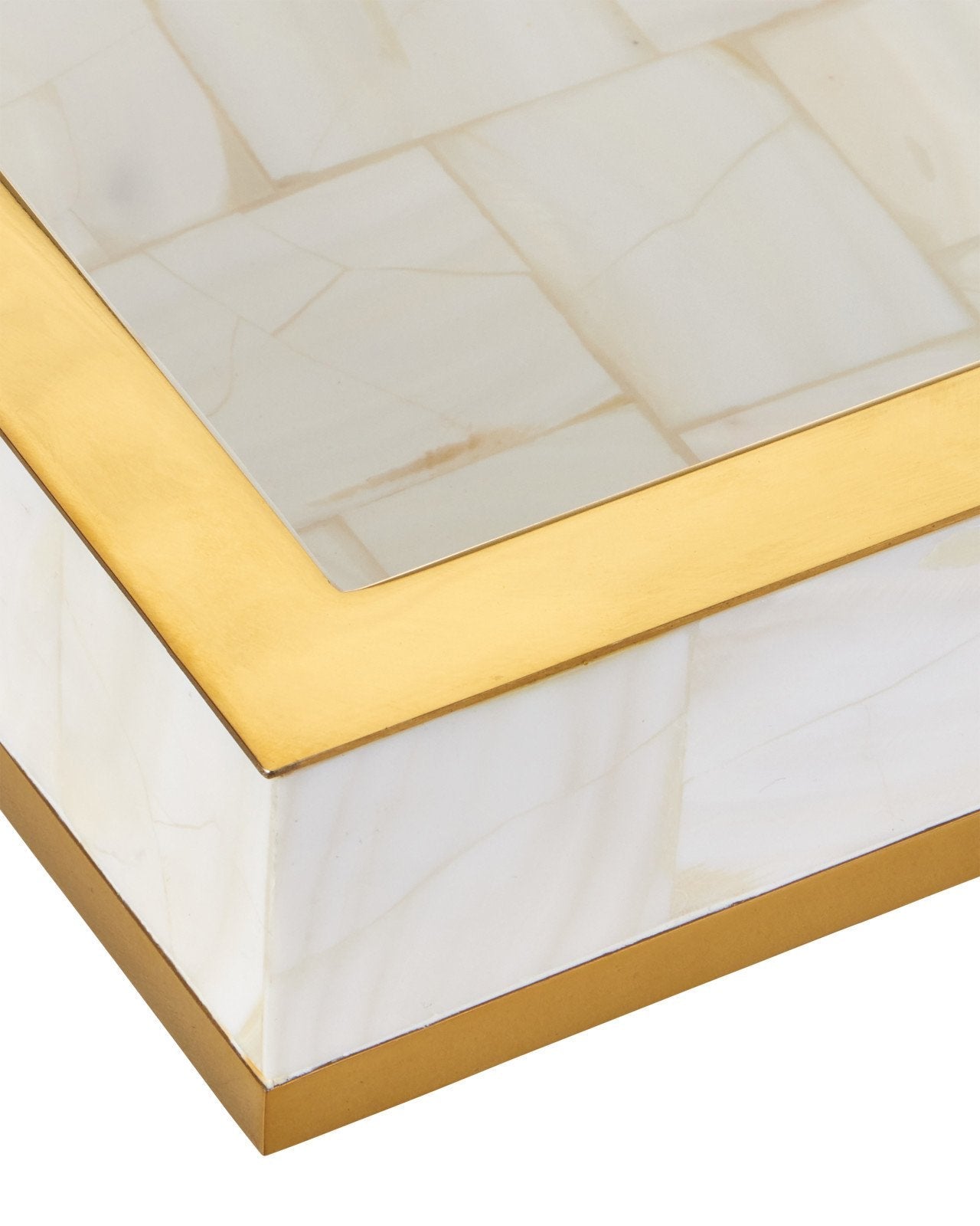 Casey Mother of Pearl Decorative Tray (Set of 2)