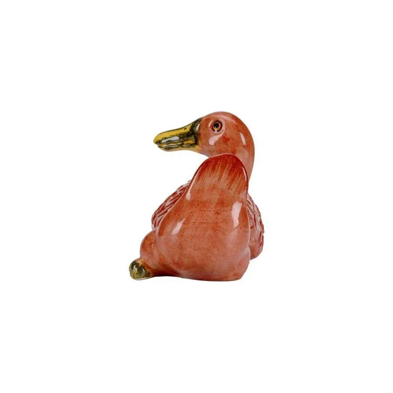 Ceramic Made Duck Sculpture - LOOMLAN - Chelsea House - Statues & Sculptures
