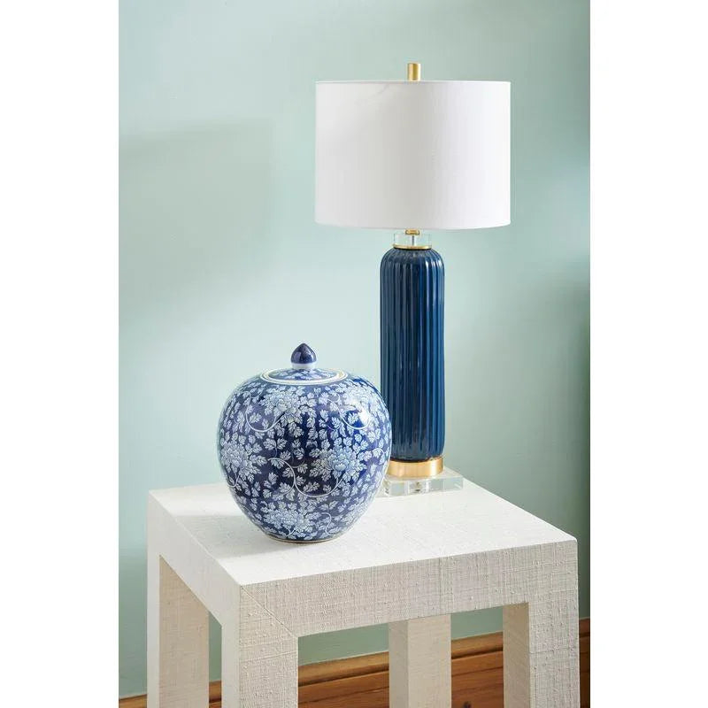 Clarke Hand Painted Ceramic Vase - LOOMLAN - Chelsea House - Vases & Jars